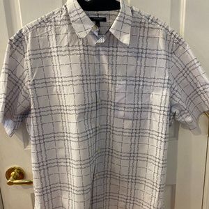 Man's Burberry short sleeved shirt